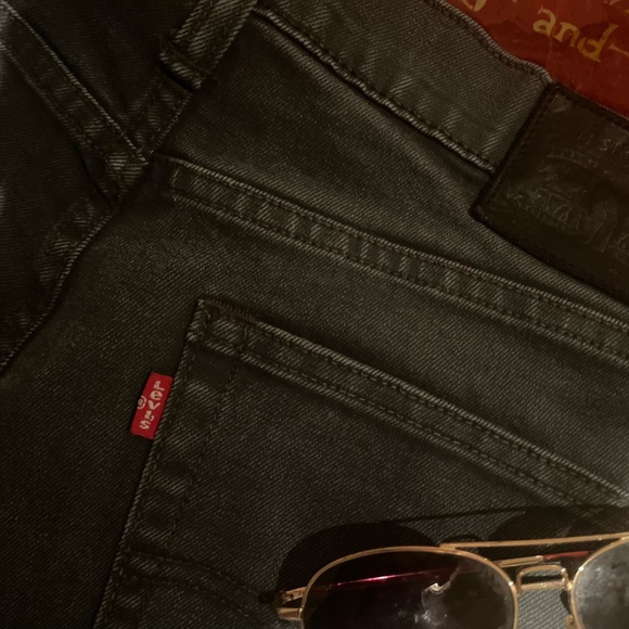 🌸2/$60🌸👖✨ Vintage Distressed Black Tab Levi's 511 Jeans | Grailed✨👖 - Picture 7 of 10